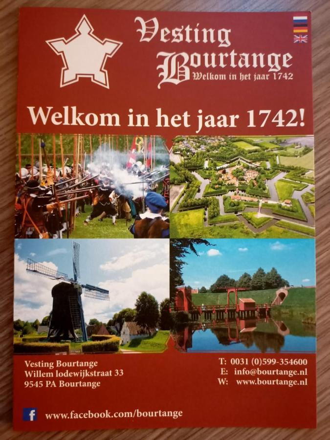 Bij De Friesche Poort Bed & Breakfast Bourtange Dış mekan fotoğraf